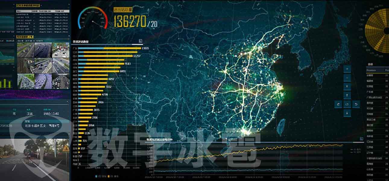 智慧高速大屏可视化决策系统